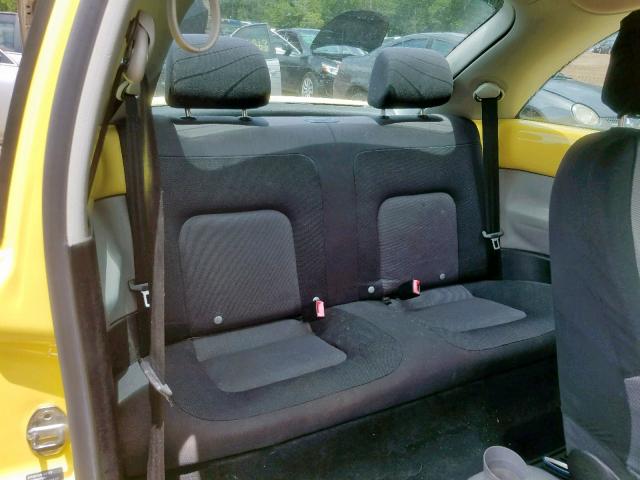 3VWBK21CX4M403216 - 2004 VOLKSWAGEN NEW BEETLE ყვითელი ფოტო 6