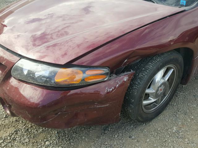 1G2HZ5417Y4276189 - 2000 PONTIAC BONNEVILLE MAROON photo 9