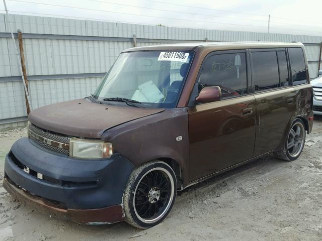 JTLKT334864123115 - 2006 TOYOTA SCION XB 栗色 照片 2
