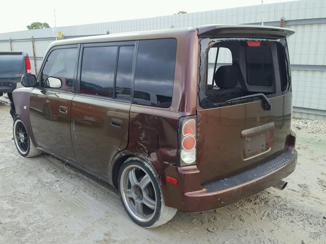 JTLKT334864123115 - 2006 TOYOTA SCION XB 栗色 照片 3