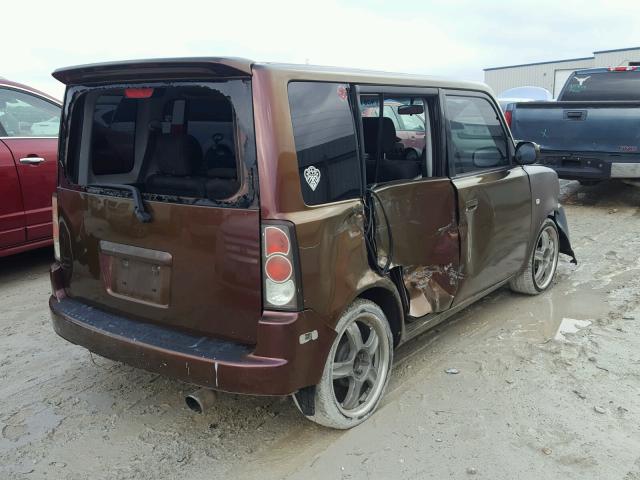 JTLKT334864123115 - 2006 TOYOTA SCION XB 栗色 照片 4