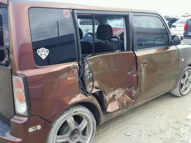 JTLKT334864123115 - 2006 TOYOTA SCION XB 栗色 照片 9