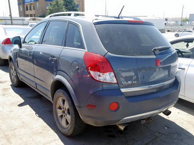 3GSDL43N68S555695 - 2008 SATURN VUE XE GRAY photo 3