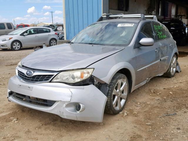 JF1GH636X8G824428 - 2008 SUBARU IMPREZA OU SILVER photo 2