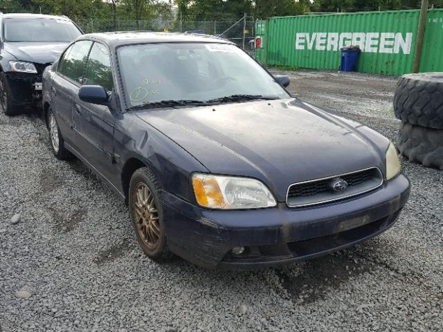 4S3BE635537215101 - 2003 SUBARU LEGACY L BLUE photo 1