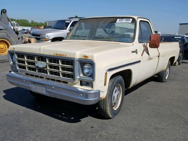 CCT247Z150006 - 1977 CHEVROLET SCOTTSDALE BEIGE photo 2