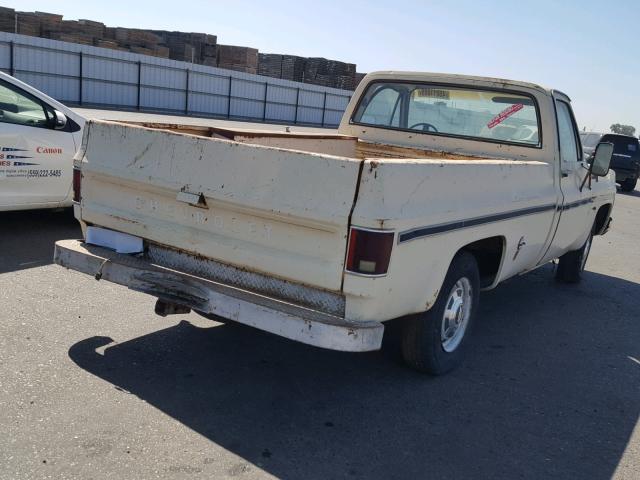 CCT247Z150006 - 1977 CHEVROLET SCOTTSDALE BEIGE photo 4