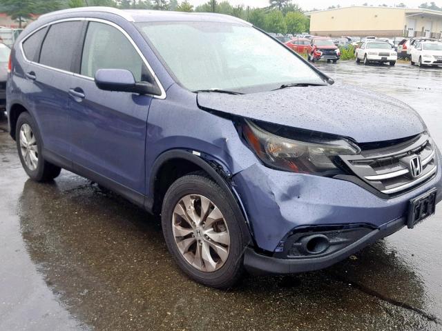 2HKRM4H71DH601091 - 2013 HONDA CR-V EXL BLUE photo 9