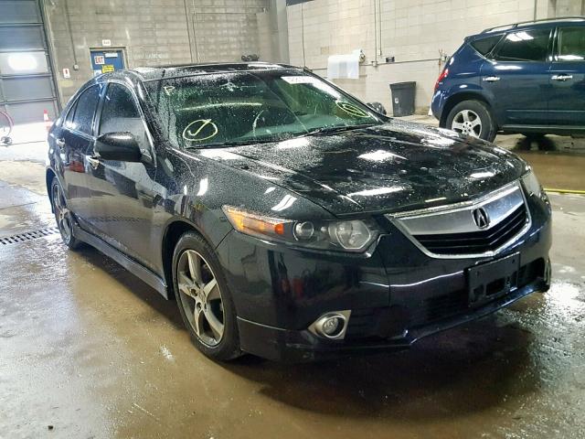 JH4CU2F89CC024583 - 2012 ACURA TSX SE BLACK photo 1