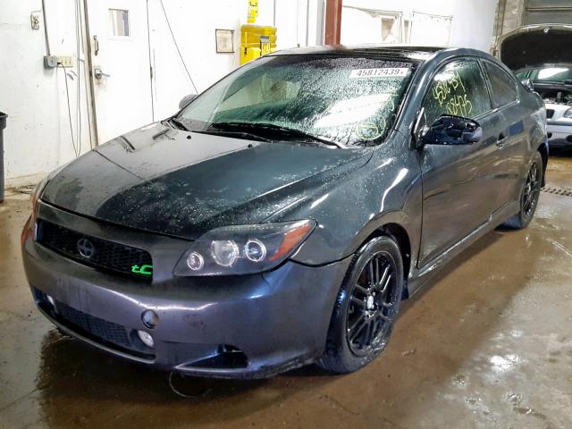 JTKDE177770185971 - 2007 TOYOTA SCION TC ნაცრისფერი ფოტო 2