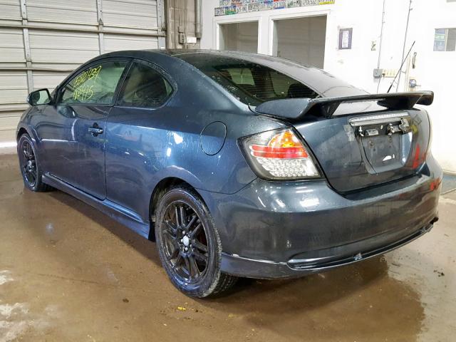 JTKDE177770185971 - 2007 TOYOTA SCION TC ნაცრისფერი ფოტო 3
