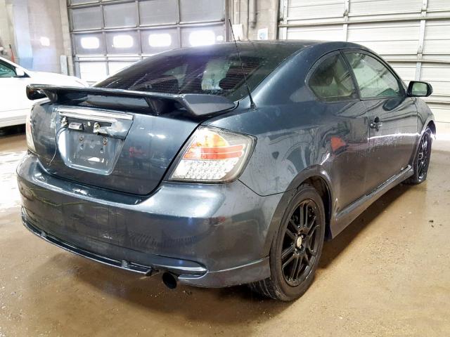 JTKDE177770185971 - 2007 TOYOTA SCION TC ნაცრისფერი ფოტო 4
