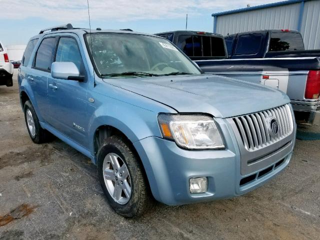 4M2CU29H68KJ37265 - 2008 MERCURY MARINER HE BLUE photo 1