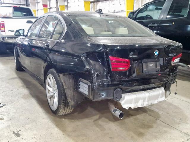 WBA8A3C56JA357779 - 2018 BMW 320 XI BLACK photo 3