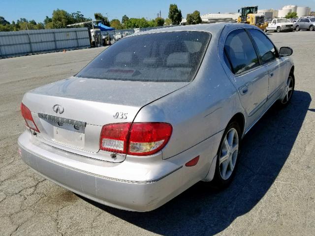 JNKDA31A62T028375 - 2002 INFINITI I35 GRAY photo 4