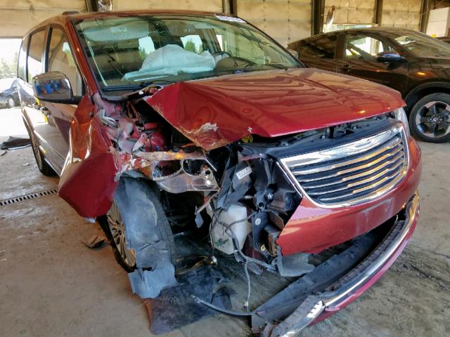 2C4RC1CG4ER239674 - 2014 CHRYSLER TOWN & COU RED photo 1