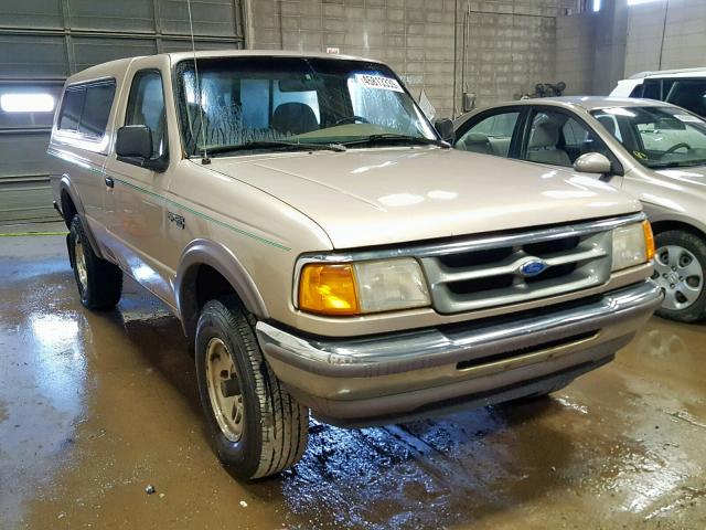 1FTCR11X3VPA55402 - 1997 FORD RANGER TAN photo 1