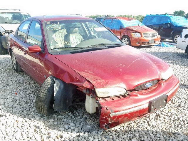 1FALP67L9SK232251 - 1995 FORD CONTOUR SE BURGUNDY photo 1