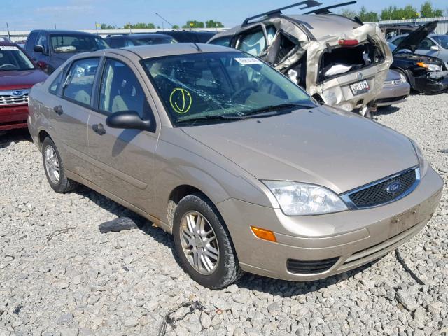 1FAFP34N17W284281 - 2007 FORD FOCUS ZX4 GOLD photo 1