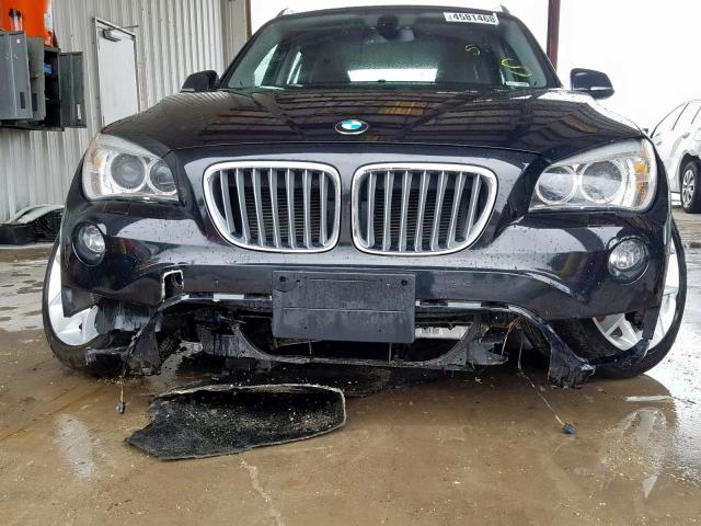 WBAVM1C54FVZ94197 - 2015 BMW X1 SDRIVE2 BLACK photo 9