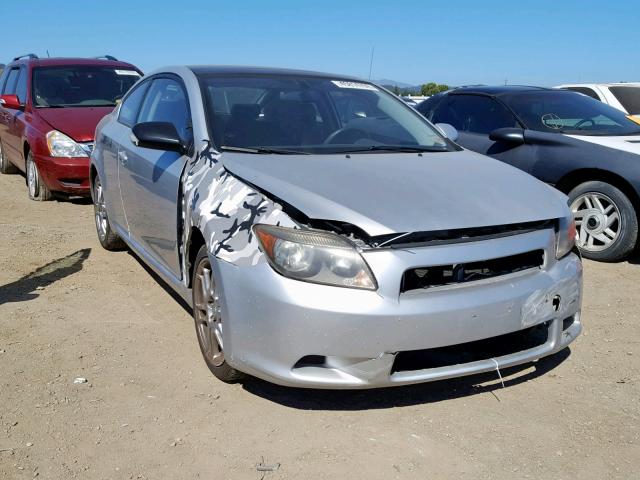 JTKDE167550042502 - 2005 TOYOTA SCION TC SILVER photo 1