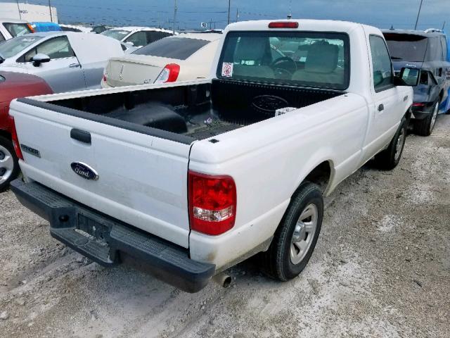 1FTKR1AD2BPA69871 - 2011 FORD RANGER WHITE photo 4