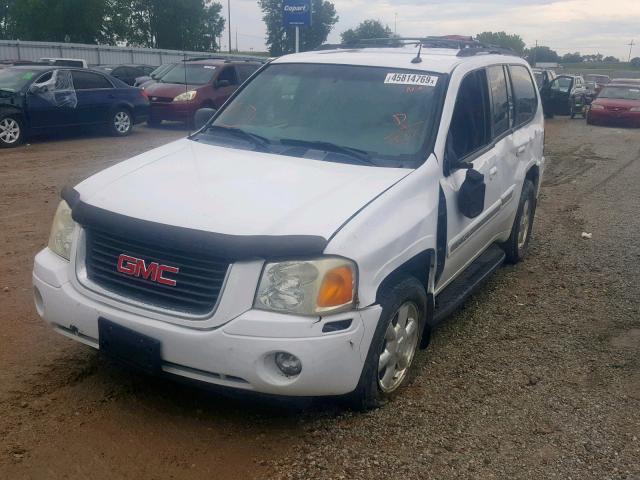 1GKDT13S542310977 - 2004 GMC ENVOY WHITE photo 2