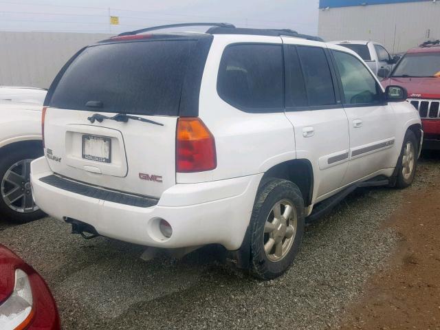 1GKDT13S542310977 - 2004 GMC ENVOY WHITE photo 4