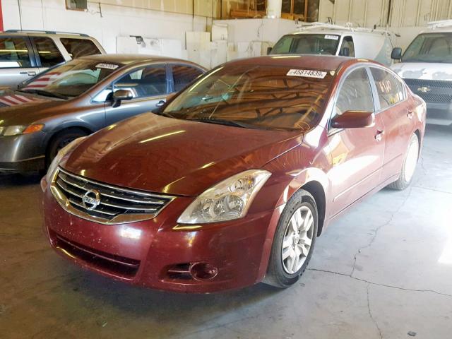 1N4AL2AP4CN509573 - 2012 NISSAN ALTIMA BAS MAROON photo 2