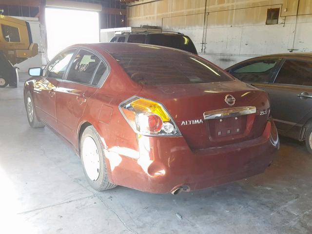 1N4AL2AP4CN509573 - 2012 NISSAN ALTIMA BAS MAROON photo 3