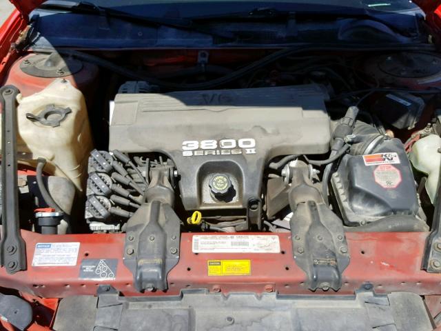 2G1WX12K3W9203529 - 1998 CHEVROLET MONTE CARL RED photo 7