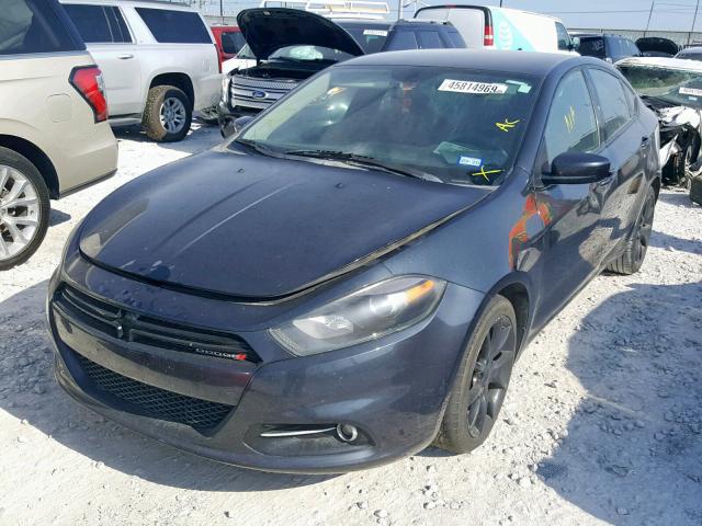 1C3CDFBA6DD339701 - 2013 DODGE DART SXT BLACK photo 2