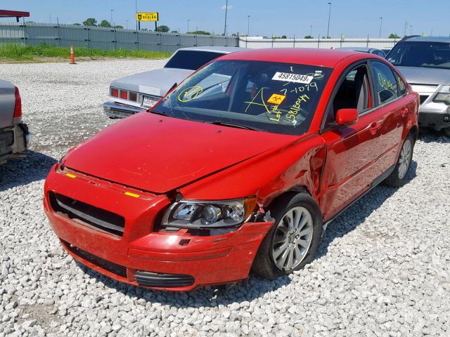 YV1MS382852051528 - 2005 VOLVO S40 2.4I RED photo 2