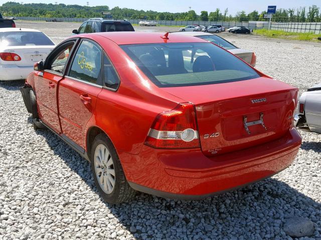 YV1MS382852051528 - 2005 VOLVO S40 2.4I RED photo 3