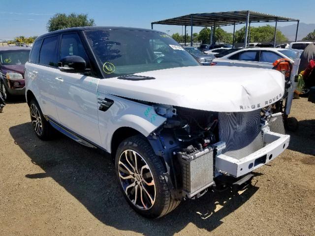 SALWR2RV1KA423833 - 2019 LAND ROVER RANGE ROVE WHITE photo 1