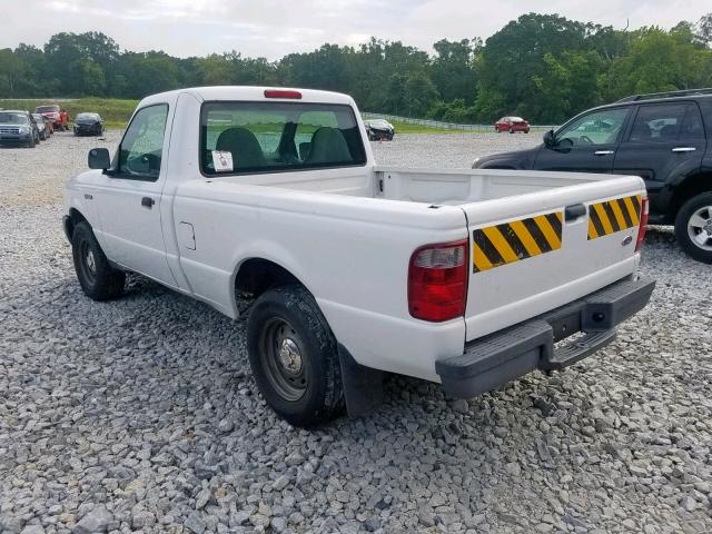 1FTYR10DX3PB39646 - 2003 FORD RANGER WHITE photo 3