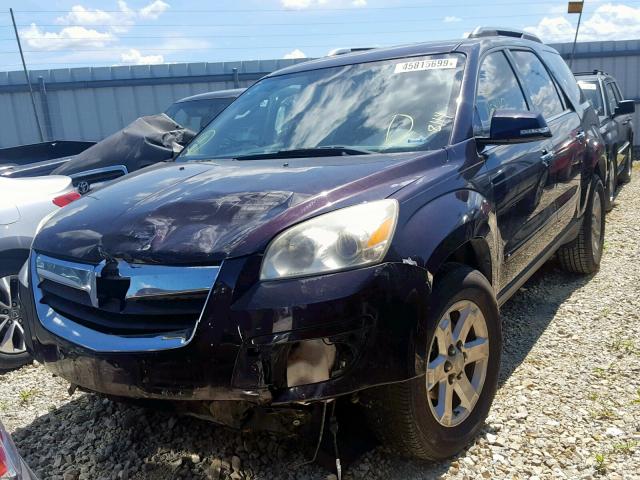 5GZER23718J113511 - 2008 SATURN OUTLOOK XR შავი ფოტო 2