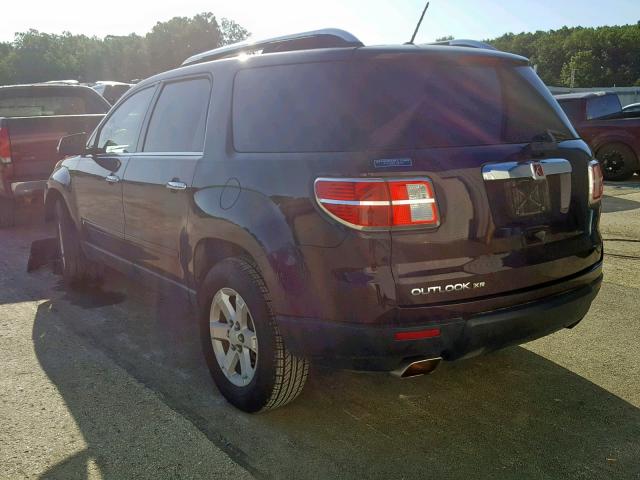 5GZER23718J113511 - 2008 SATURN OUTLOOK XR შავი ფოტო 3