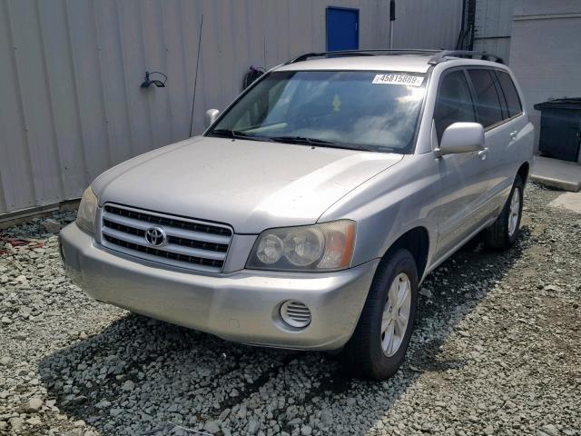 JTEGF21A630079643 - 2003 TOYOTA HIGHLANDER SILVER photo 2