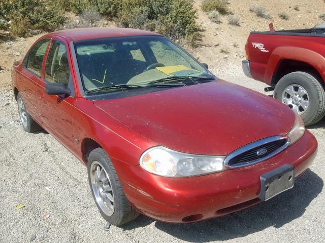 1FAFP66LXYK133932 - 2000 FORD CONTOUR SE RED photo 1