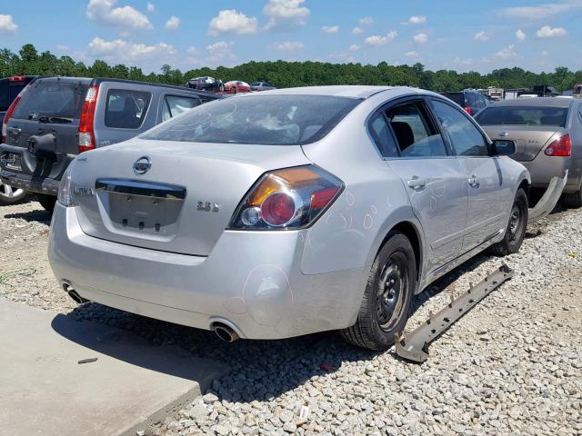 1N4AL2AP4CN500095 - 2012 NISSAN ALTIMA BAS SILVER photo 4