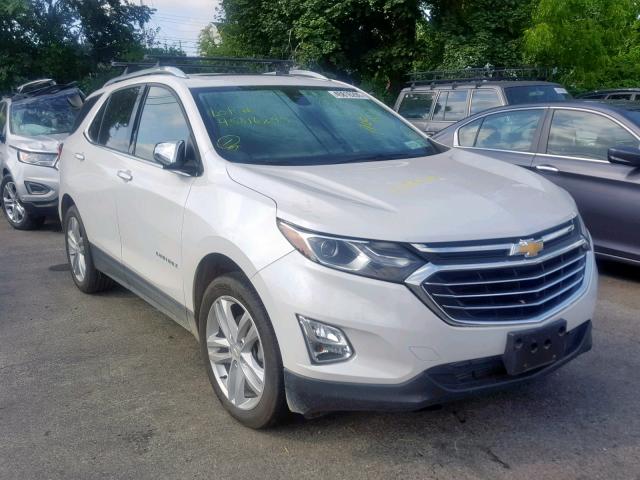 2GNAXWEX9J6301021 - 2018 CHEVROLET EQUINOX PR WHITE photo 1