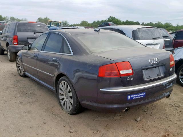 WAULL44EX6N008228 - 2006 AUDI A8 4.2 QUA CHARCOAL photo 3