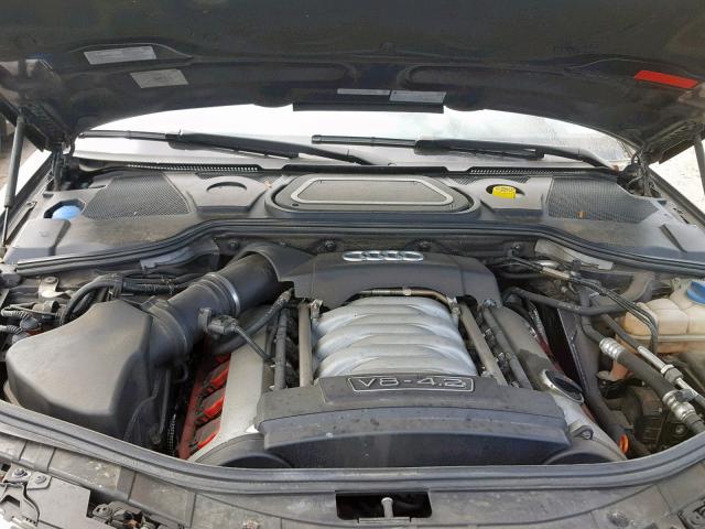 WAULL44EX6N008228 - 2006 AUDI A8 4.2 QUA CHARCOAL photo 7