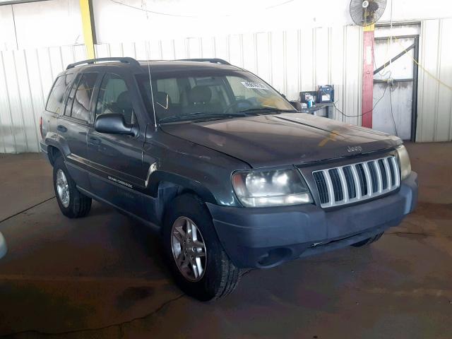 1J4GW48S94C273592 - 2004 JEEP GRAND CHER GRAY photo 1