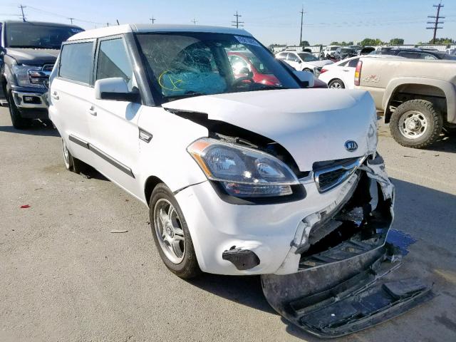 KNDJT2A53C7396907 - 2012 KIA SOUL WHITE photo 1