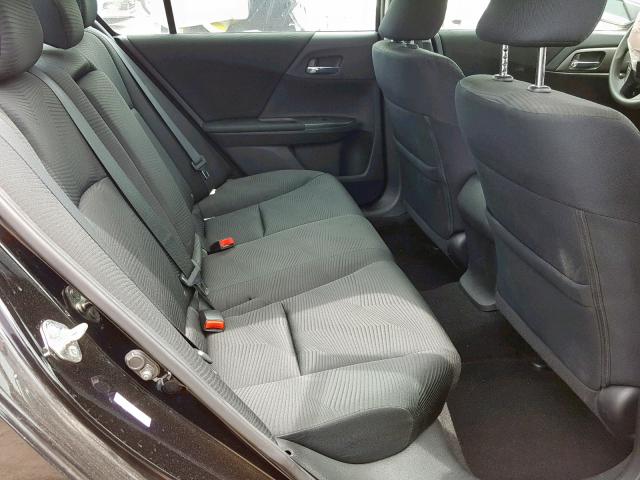 1HGCR2F30EA207944 - 2014 HONDA ACCORD LX BLACK photo 6
