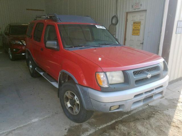 5N1ED28Y91C504591 - 2001 NISSAN XTERRA XE RED photo 1