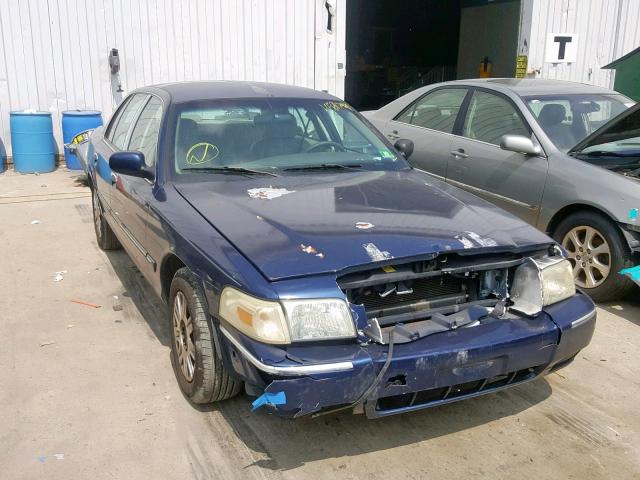 2MEFM74V86X614039 - 2006 MERCURY GRAND MARQ BLUE photo 1