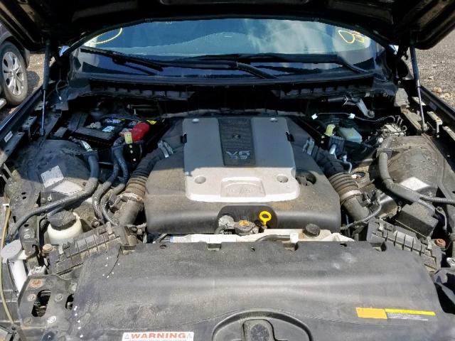 JNKAJ09F89M951236 - 2009 INFINITI EX35 BASE BLACK photo 7